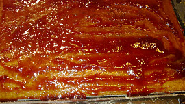 Kávové řezy s kokosovo - karamelovým krémem