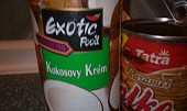 Kávové řezy s kokosovo - karamelovým krémem