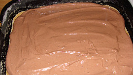 Kávovo-čokoládový moučník