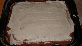 Kávovo-čokoládový moučník