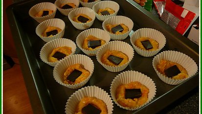 Kořeněné muffinky s mrkví a pomerančovým rozvarem