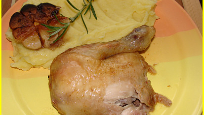 Kuře s citronem a rozmarýnem