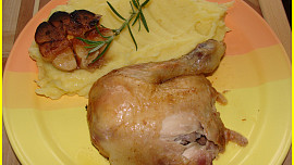 Kuře s citronem a rozmarýnem