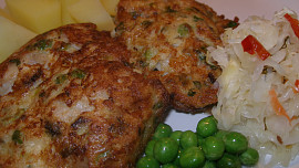 Kuřecí v hráškovém těstíčku