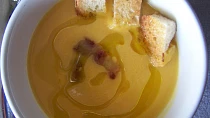 La soupe de potiron - dýňová polévka