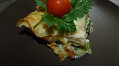 Lasagne s brokolicí a sýrem