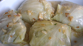 Mletý steak v zelném listu