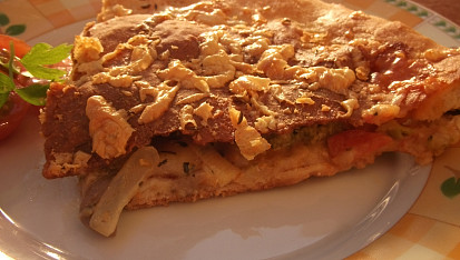 Plněná focaccia
