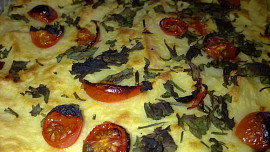 Rybí  páj  pod peřinou z bramborové kaše