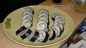 Sushi / Maki a California Rolls
