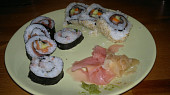 Sushi / Maki a California Rolls