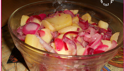 Teplý bramborový salát II.