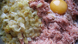 Uzené placky s kapustou