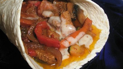 Wrap tortillas