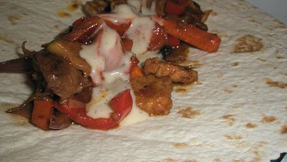 Wrap tortillas