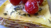 Zapečené lososové lasagne