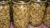 Zavařování ořechových jader