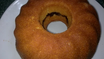 Bábovka s proužkem
