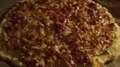 Bramborová pizza, upečeno...