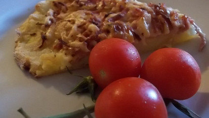 Bramborová pizza, Dobrou chuť!