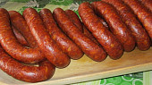 Čabajská klobása - "Csabai kolbász"
