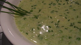 Chřestovo - hrášková polévka