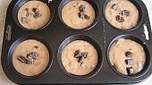 Čokoládové muffinky