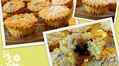 Drobenkové muffinky s tvarohem, Drobenkové muffinky...