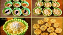 Drobenkové muffinky s tvarohem