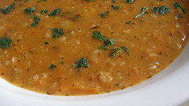 Dršťkovka z ovesných vloček