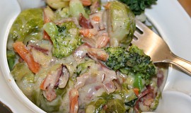 Dušené kapustičky s brokolicí