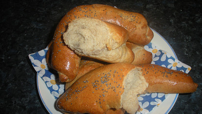 Grahamový rohlík