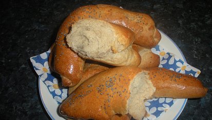 Grahamový rohlík