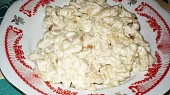 Halusky s tavenym syrem (vynikajici)