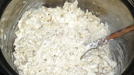 Halusky s tavenym syrem (vynikajici)