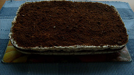 Kakaový dortík s krémem z mascarpone
