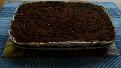 Kakaový dortík s krémem z mascarpone