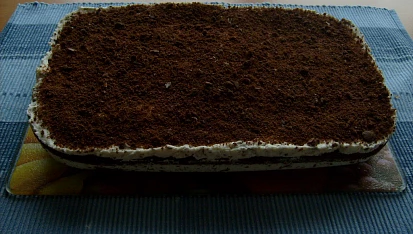 Kakaový dortík s krémem z mascarpone