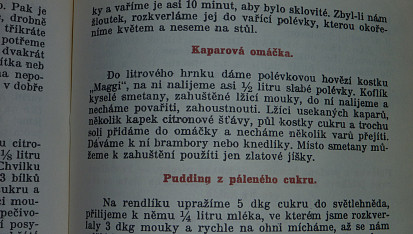 Kaparová omáčka našich prababiček, Anuše Kejřová