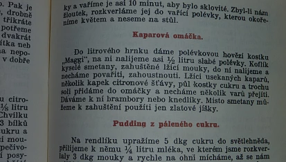 Kaparová omáčka našich prababiček, Anuše Kejřová