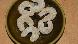 Kaštanové rohlíčky