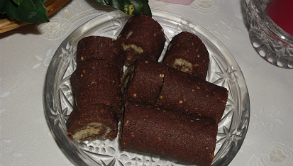 Kokosová roláda (nepečená)