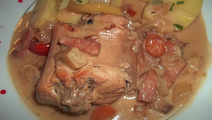 Králík na smetaně a hořčici, Králík na smetaně a hořčici