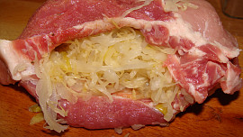 Krkovice plněná zelím