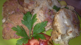 Květák plněný mletým masem