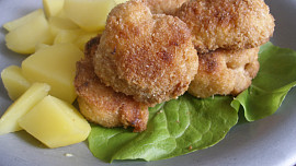 Květák smažený v troubě