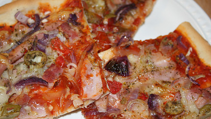Lehká pizza