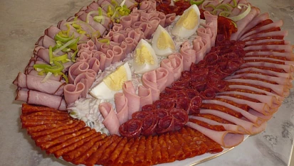 Obložené mísy