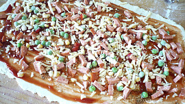 Pizza šneky pro líné