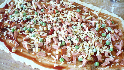 Pizza šneky pro líné